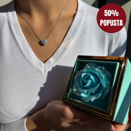 Ogrlica Iznenađenja Sa Ružom